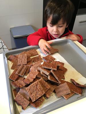 简单粗暴的快手健康饼干的做法 步骤19