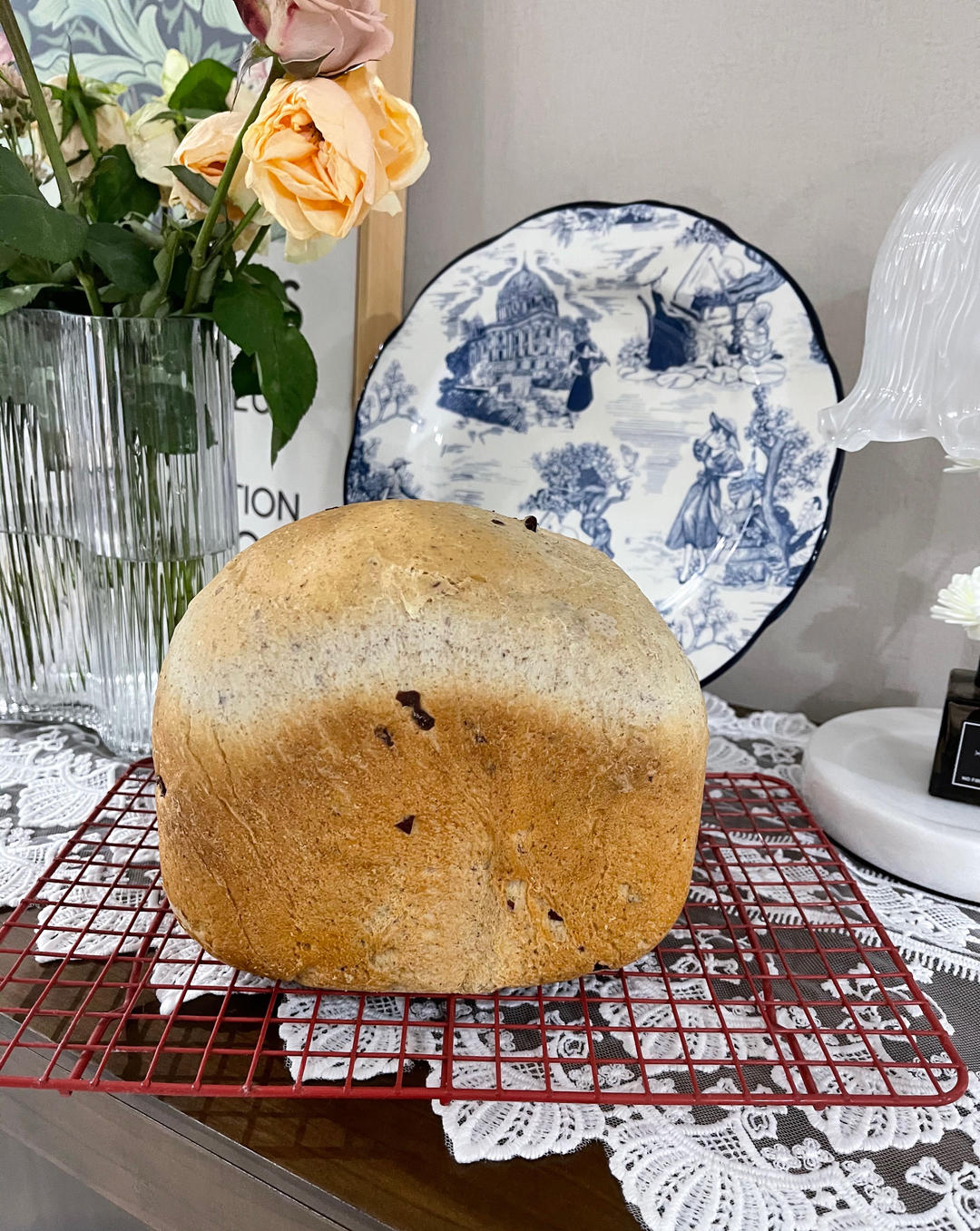 一键式全麦蔓越莓吐司