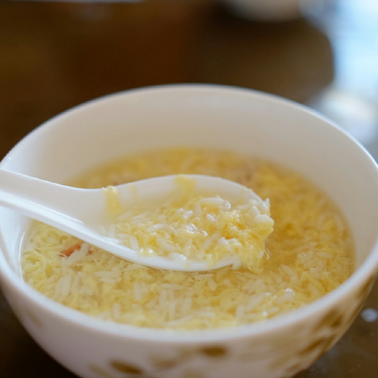 鱼儿媚做的蛋花酒酿圆子