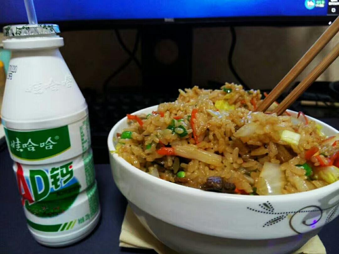 酱油炒饭(超级简单)