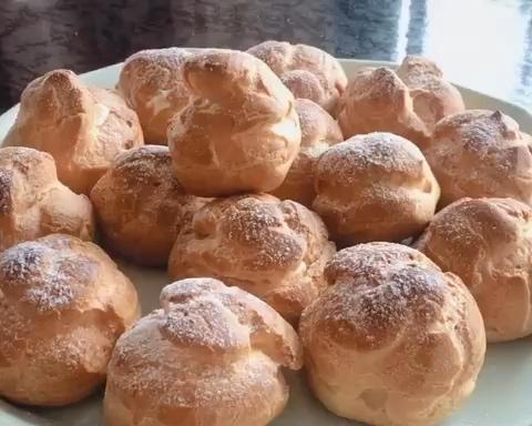 新手上路低失败率奶油泡芙