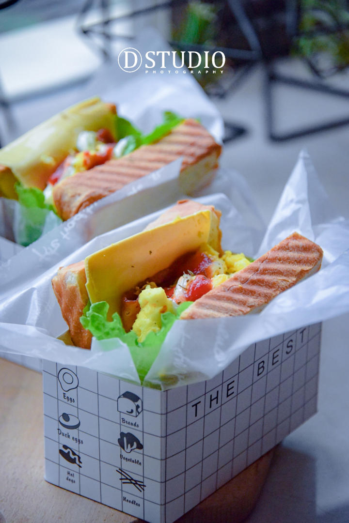 韩国街头超火的网红厚蛋烧三明治🥪