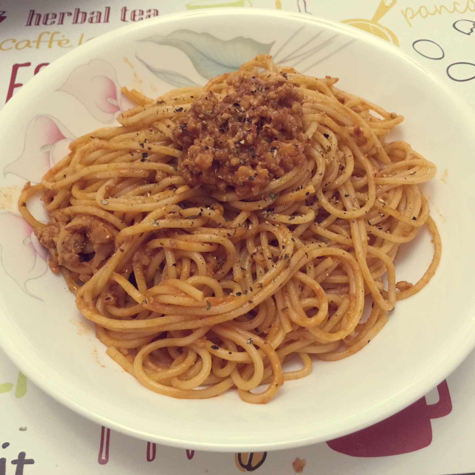 番茄肉酱意面