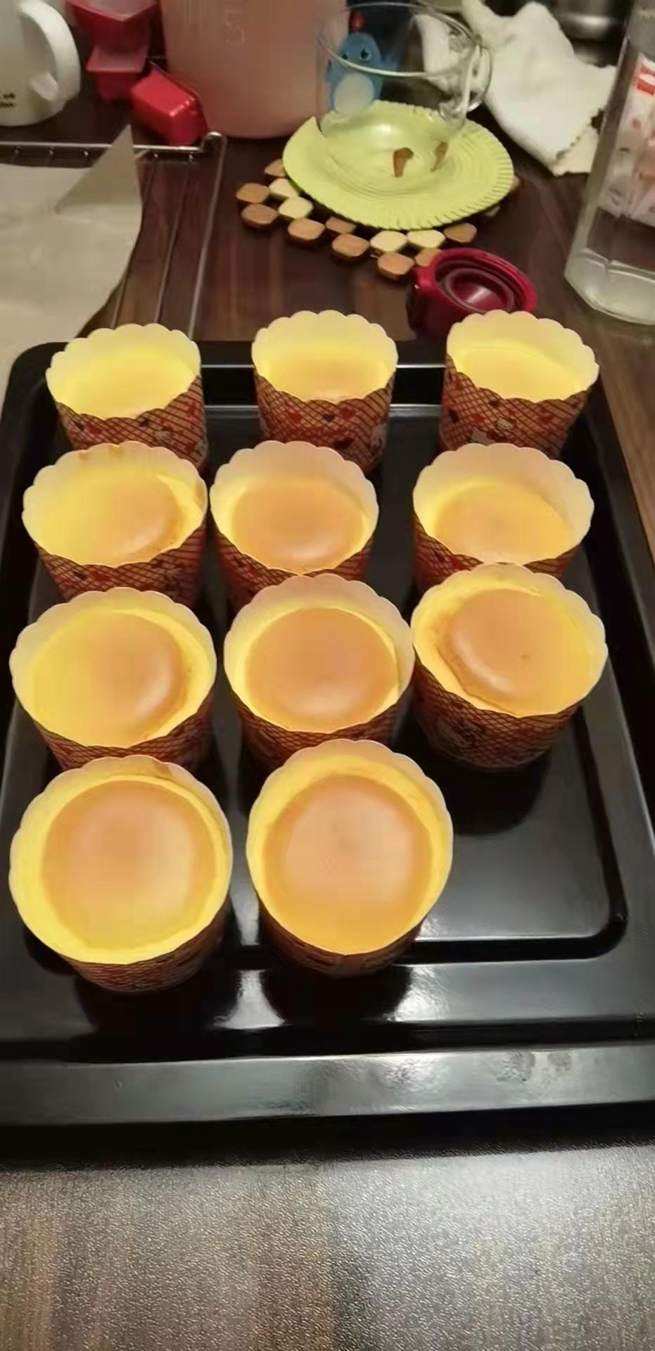 纸杯蛋糕 8寸戚风蛋糕的量