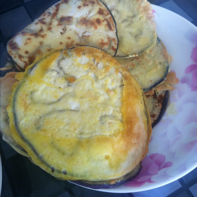夏日煎茄饼