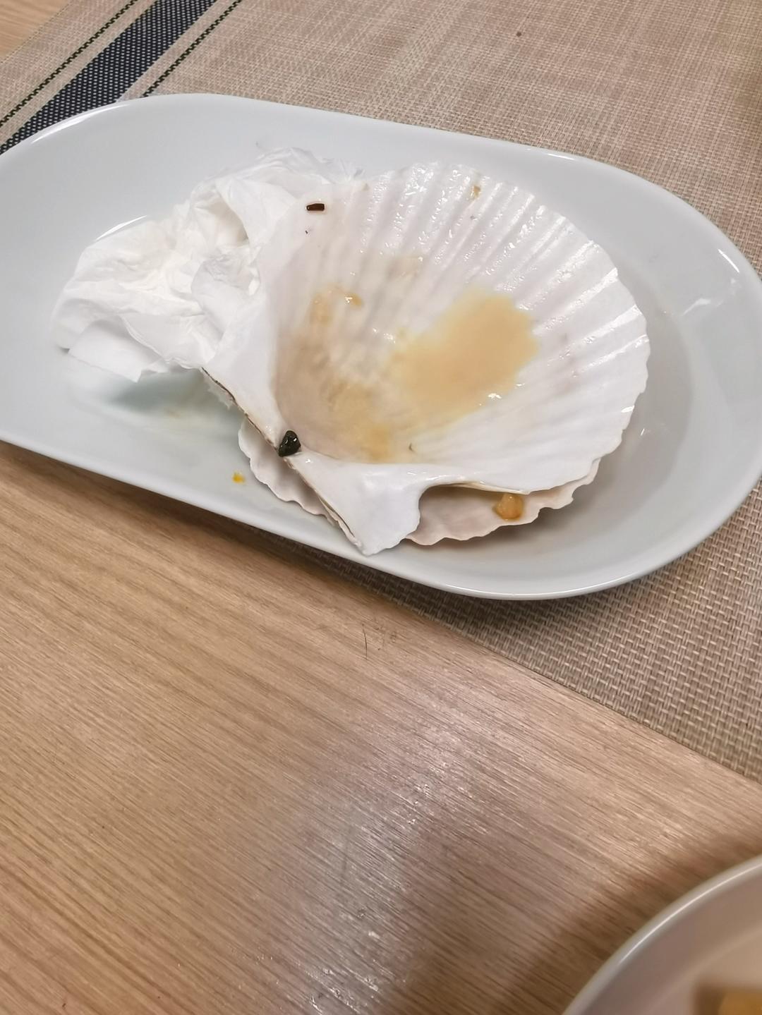 蒜蓉粉丝蒸扇贝