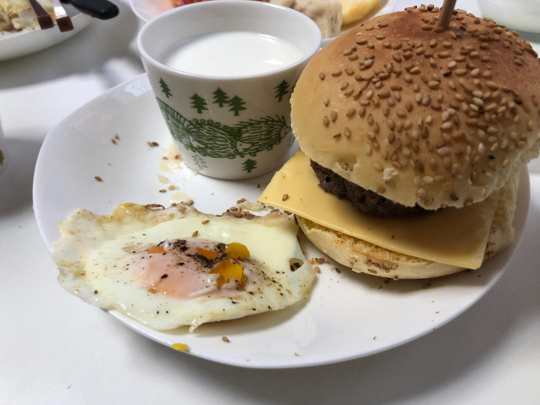 常备餐之好吃多汁的汉堡牛肉饼