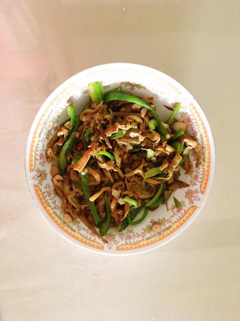 青椒茄子丝