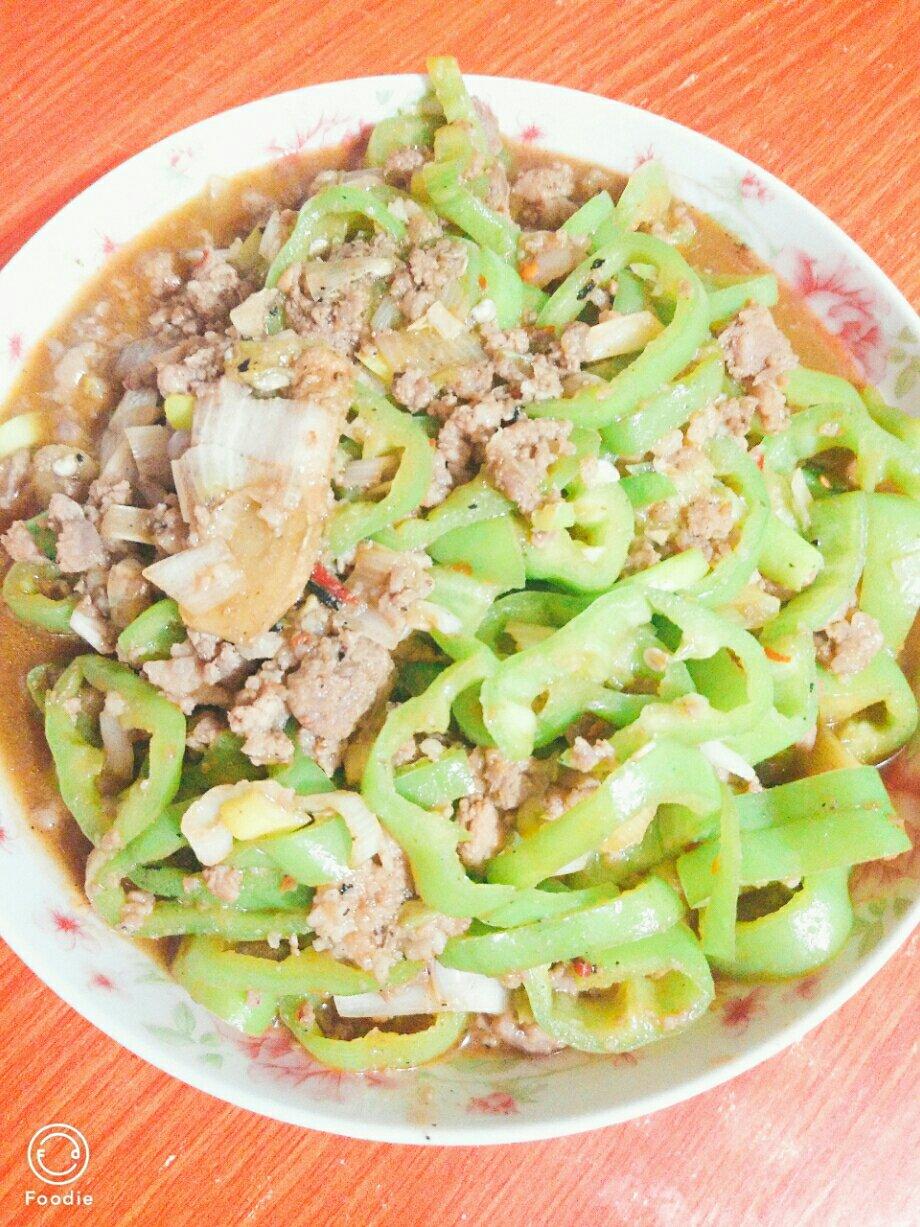 超下饭的尖椒肉沫