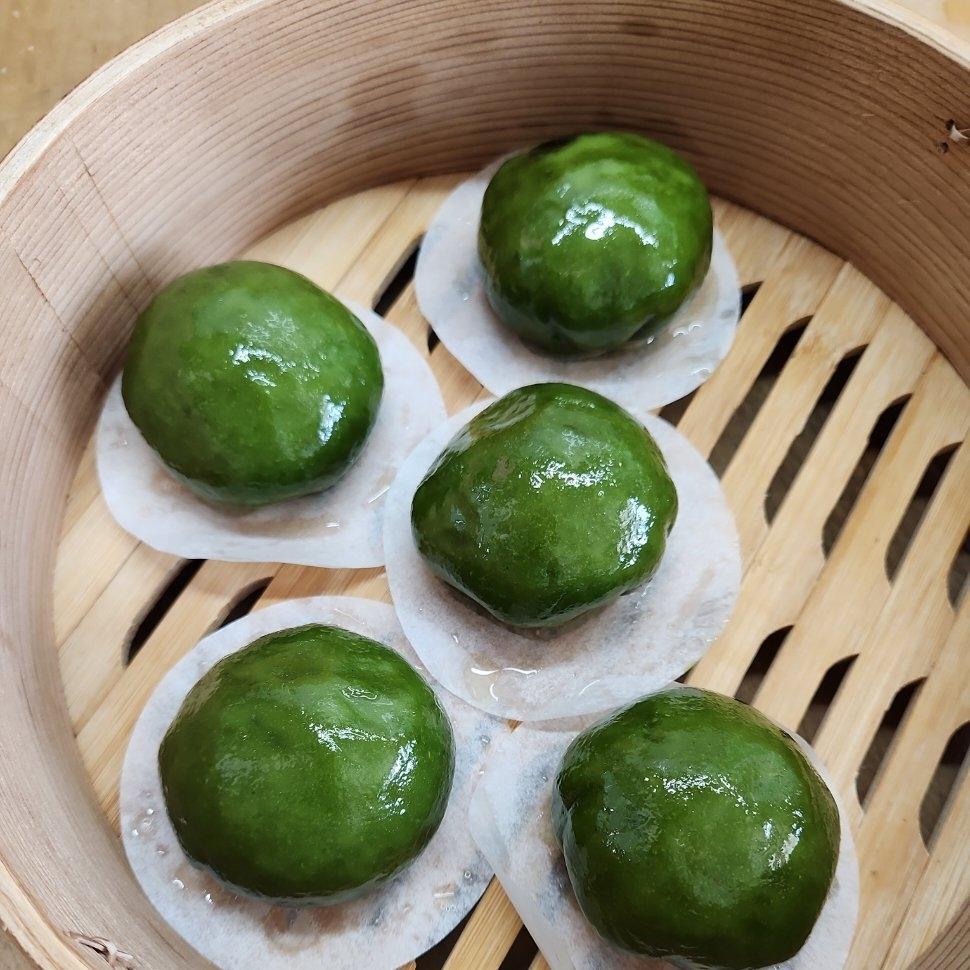 🔥色泽碧绿，三天不会硬的青团