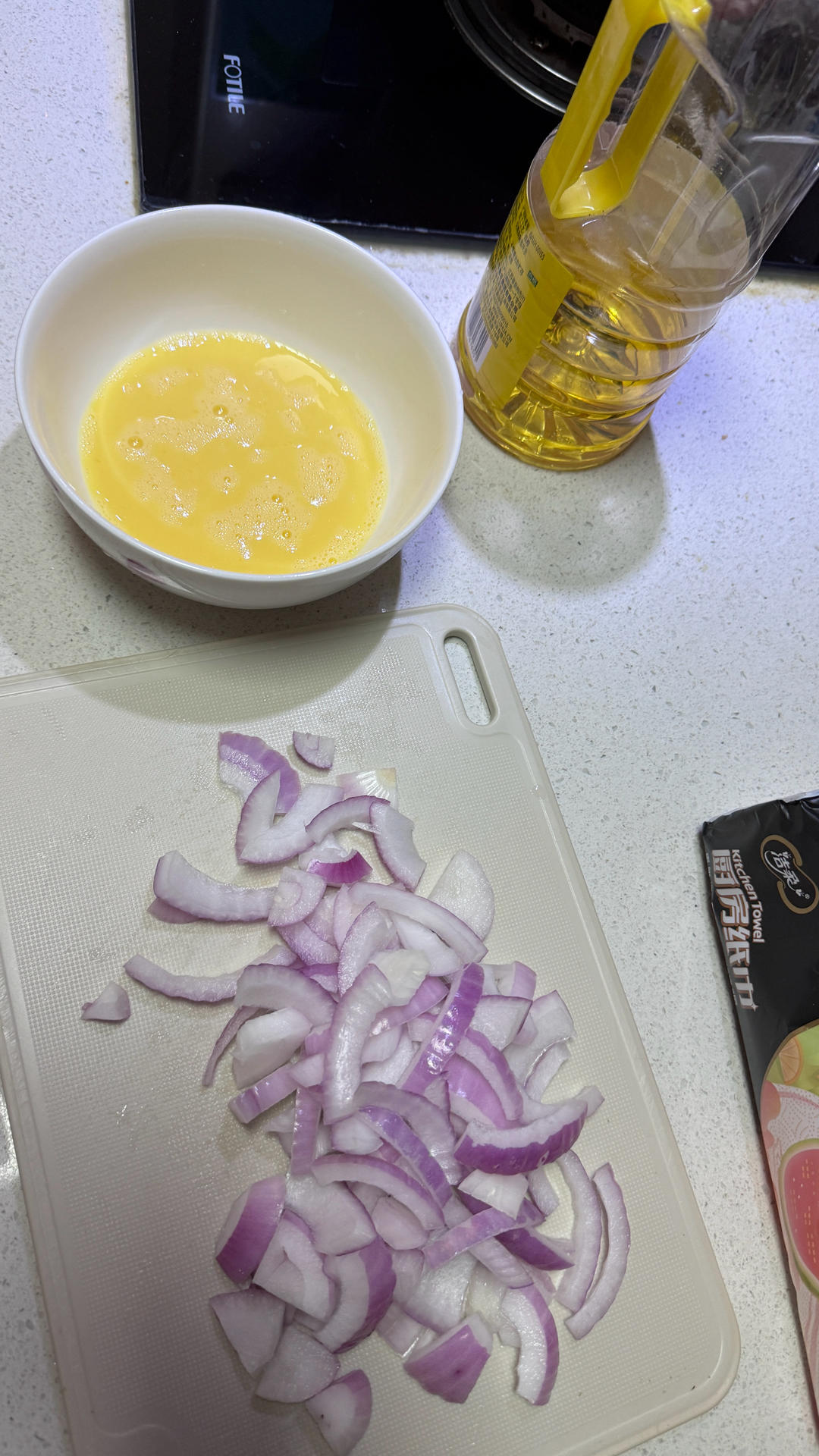 降压防癌的好食材  洋葱炒鸡蛋