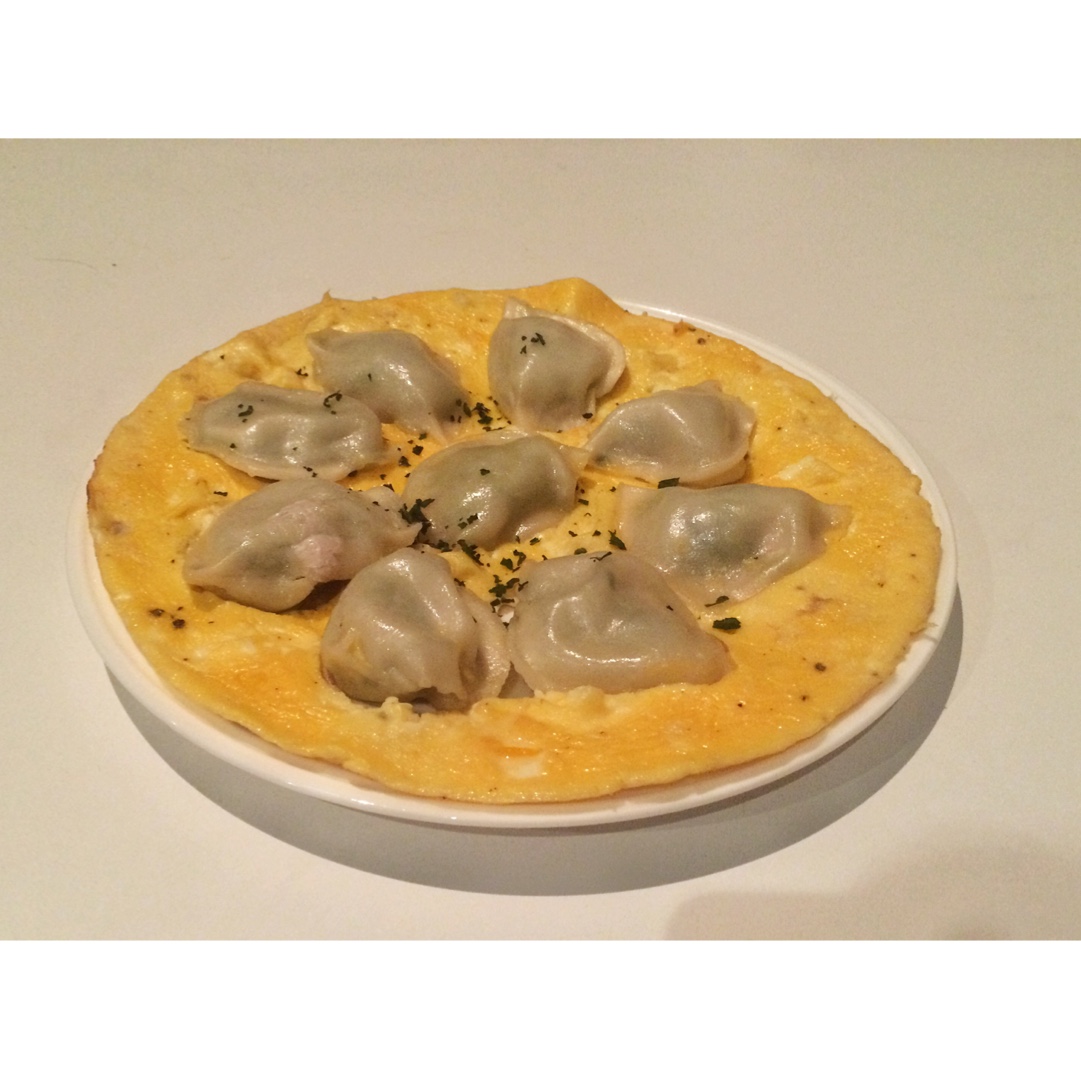 蛋抱煎饺（速冻饺）
