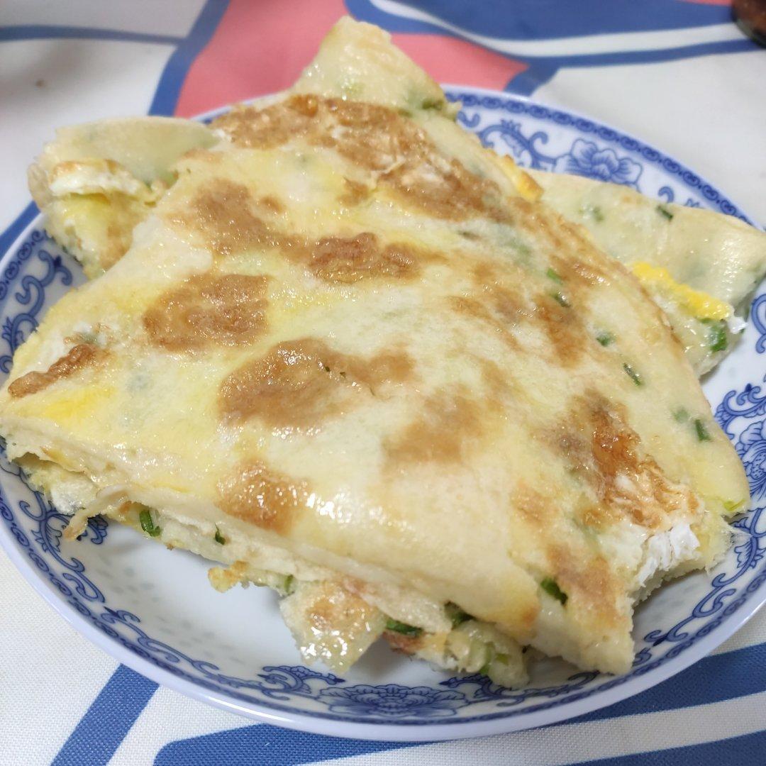 葱花鸡蛋饼