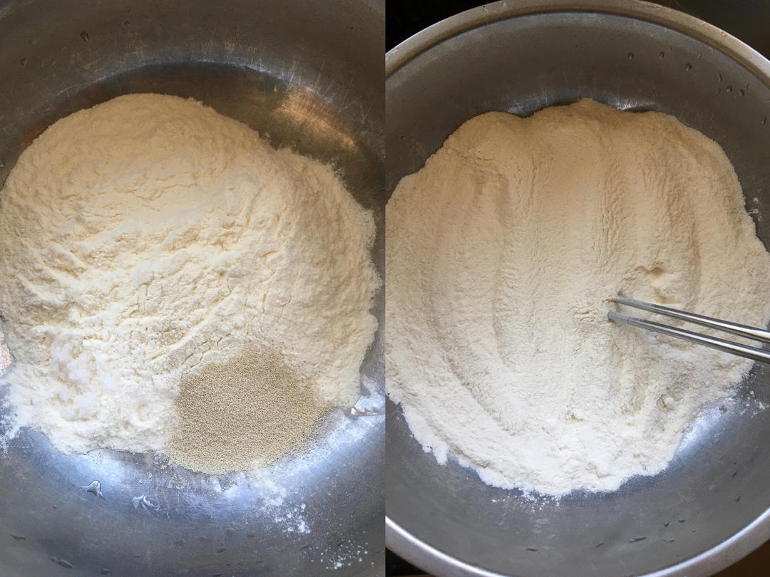 纯奶手撕吐司的做法 步骤1