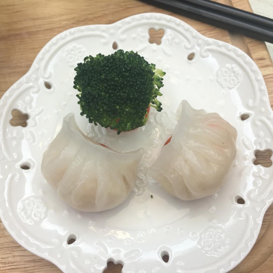 弯梳虾饺