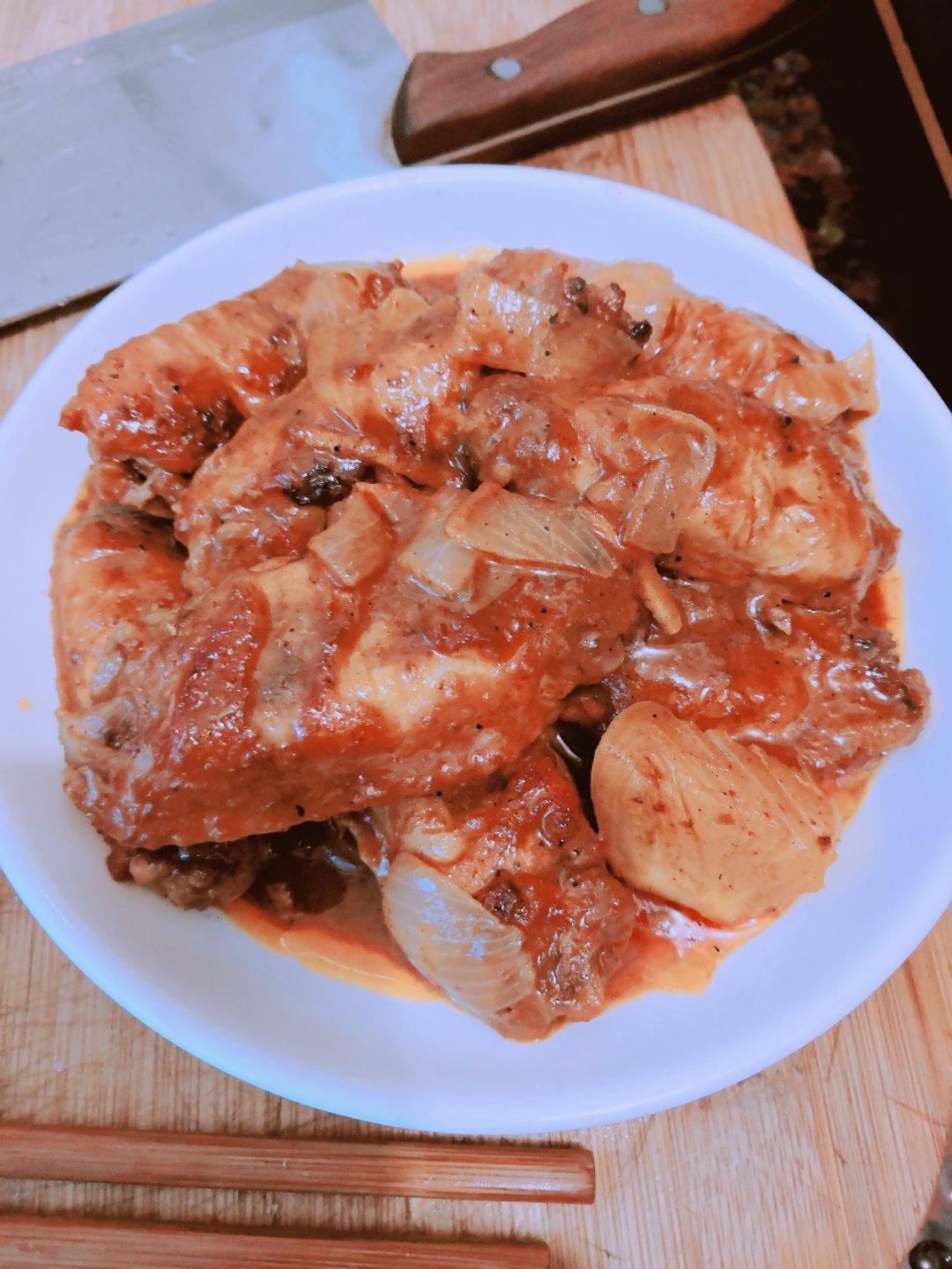 咖喱鸡翅