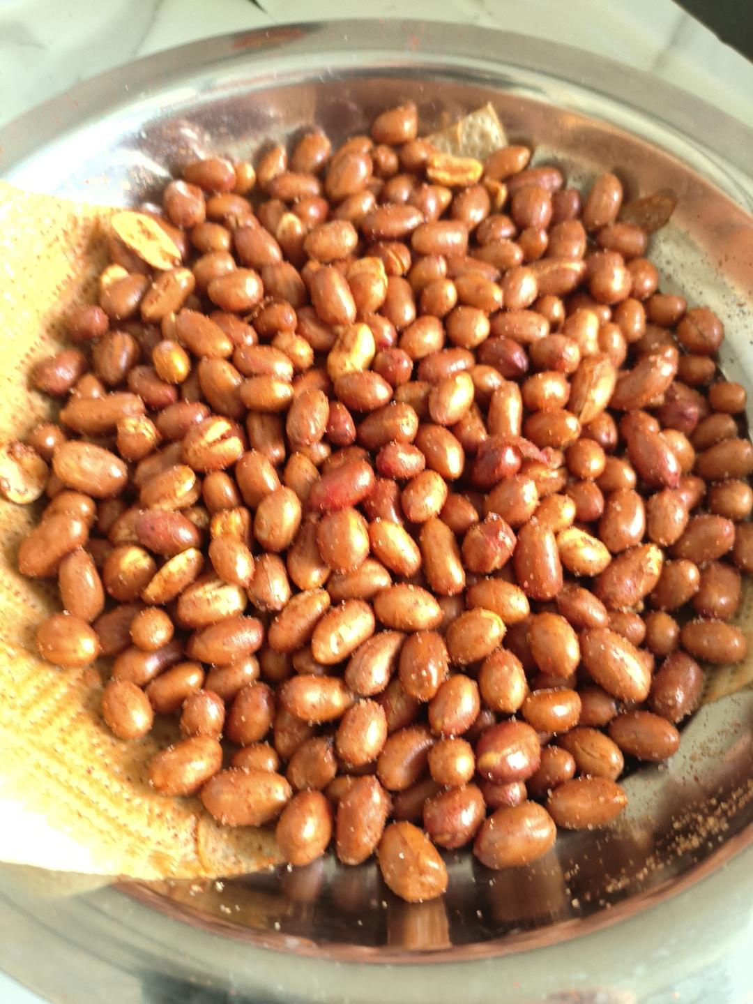 绝对不会糊的炸花生米