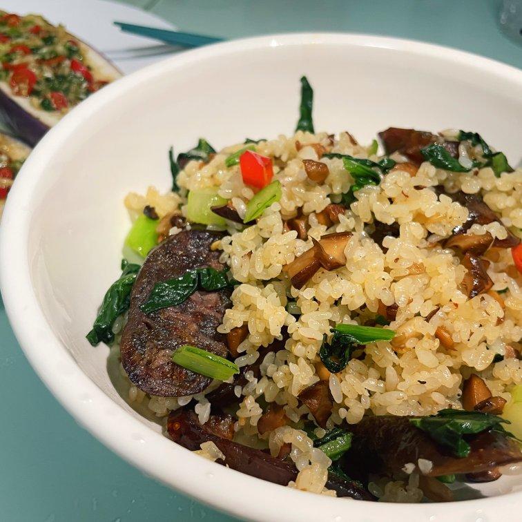 芥蓝炒饭（上班族必备）