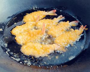 没有哪个孩子不爱吃的黄金琵琶虾的做法 步骤5