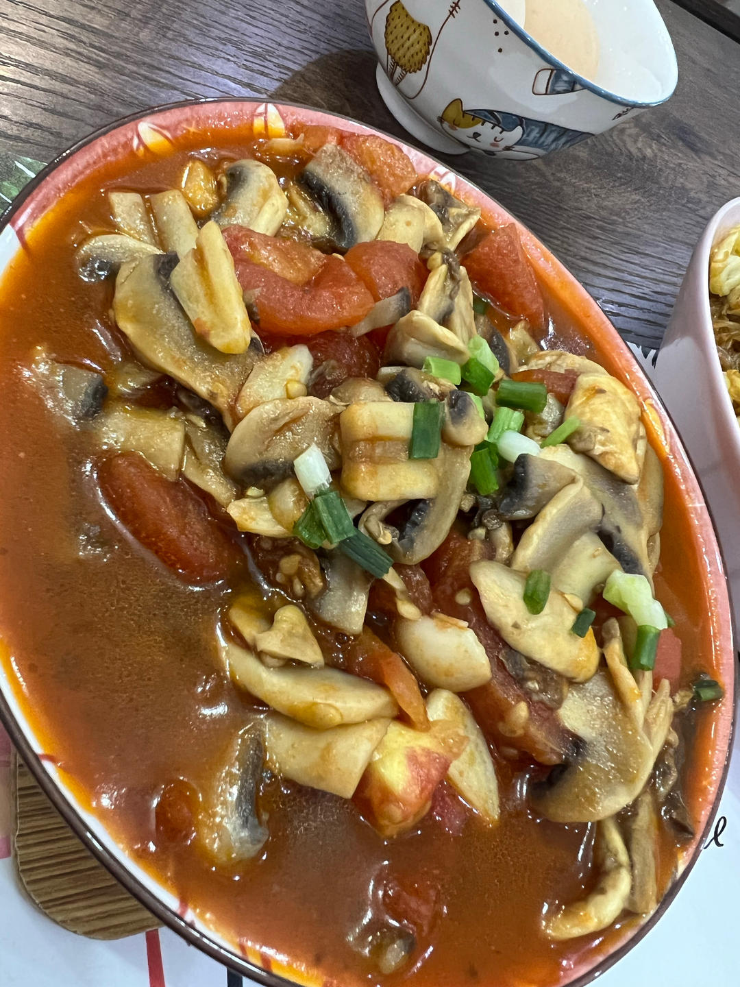 口蘑也可以超下饭