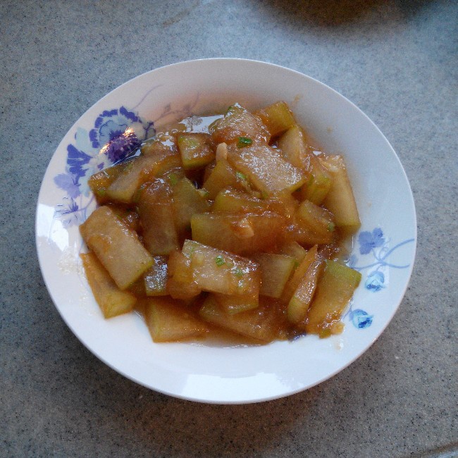 蚝油焖冬瓜
