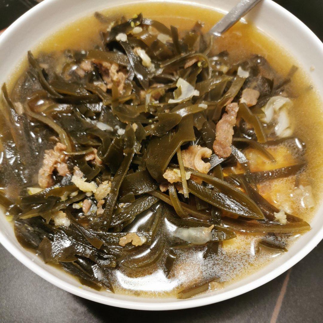 十分钟搞定海带牛肉汤