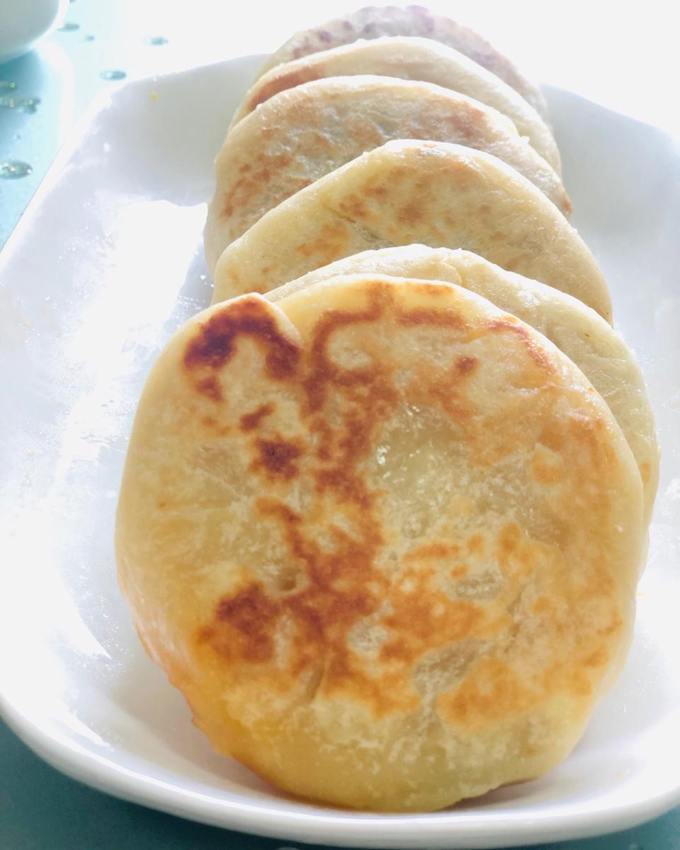 皮薄馅大～韭菜鸡蛋饼