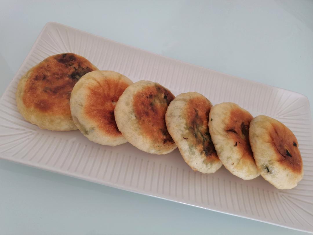 发面韭菜饼