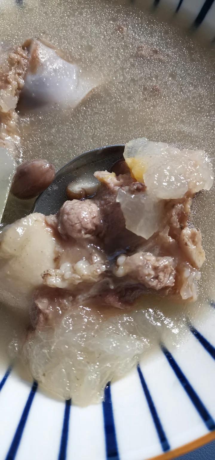 冬瓜排骨汤，夏天的味道