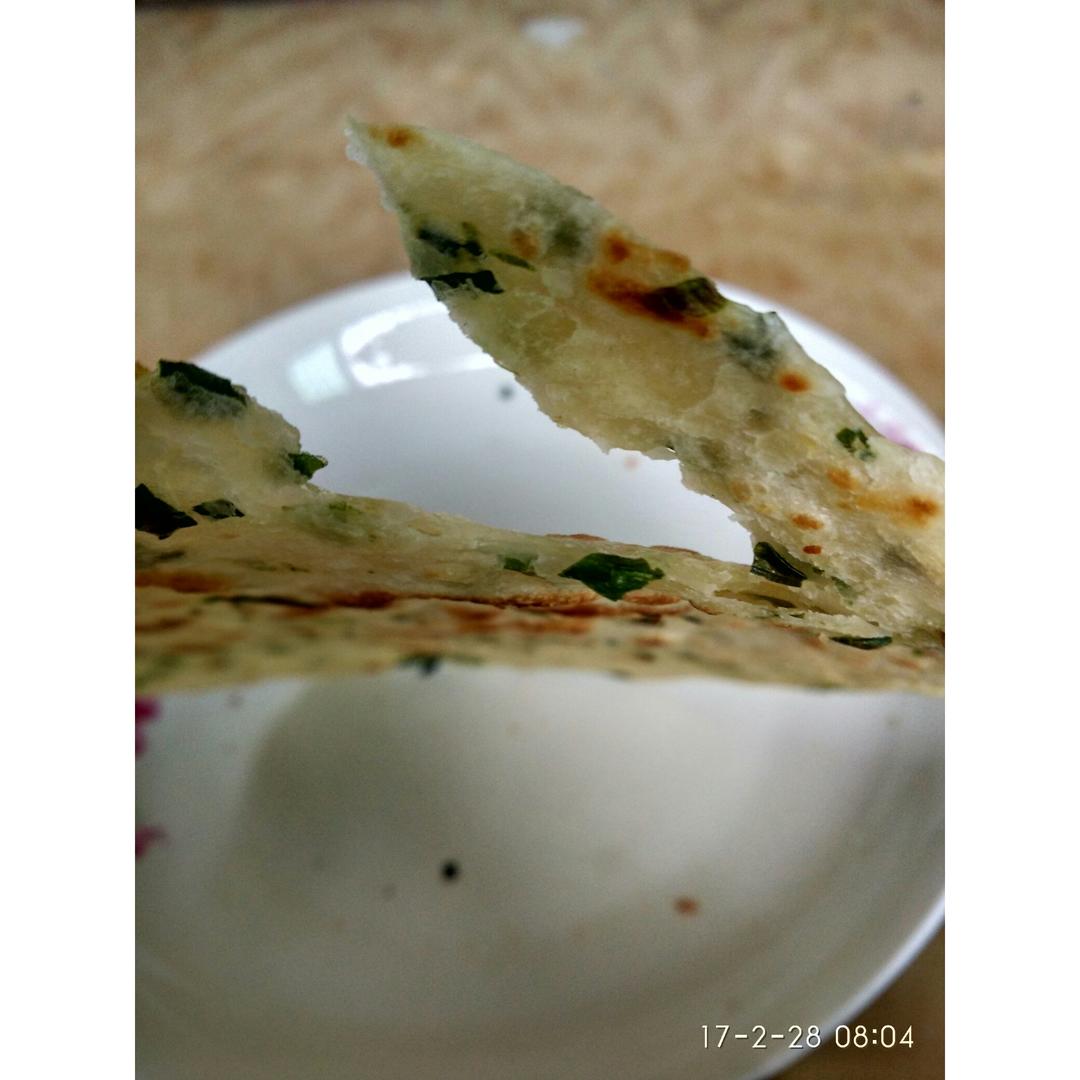 葱花手抓饼