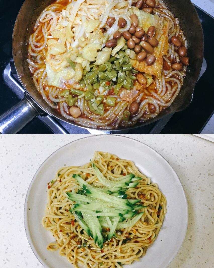 姥姥的爽口凉面！（干拌挂面）