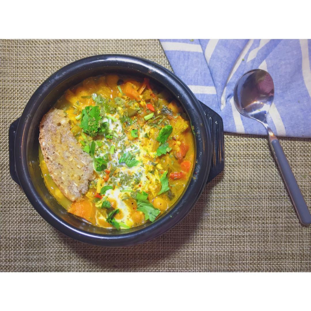 北非的夏日-摩洛哥风味蔬菜炖汤 Moroccan vegetable stew