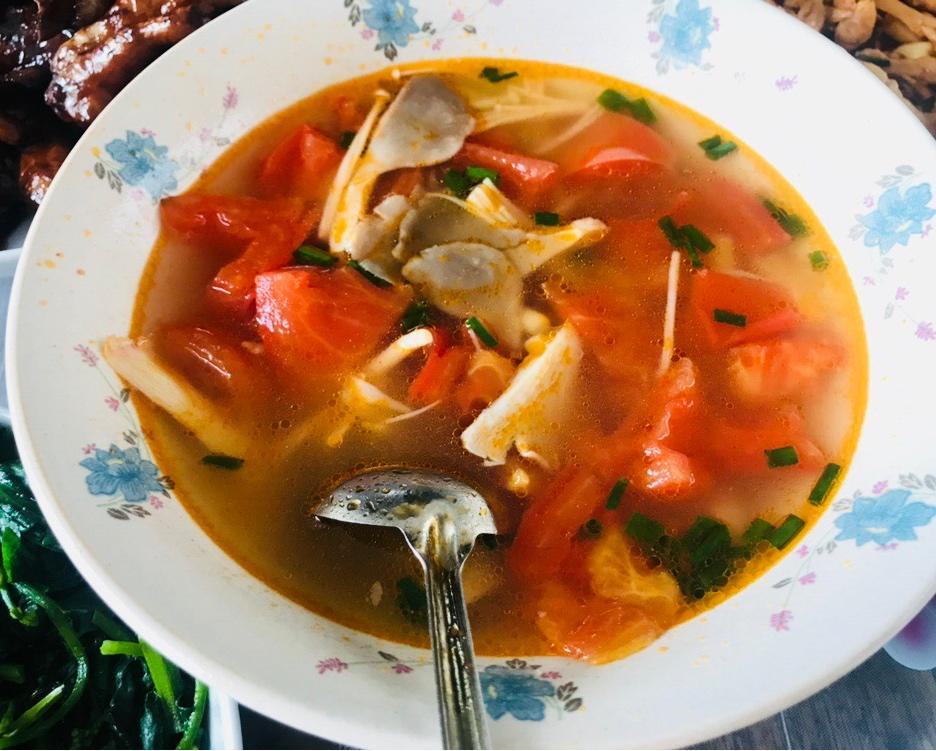 金针菇番茄汤