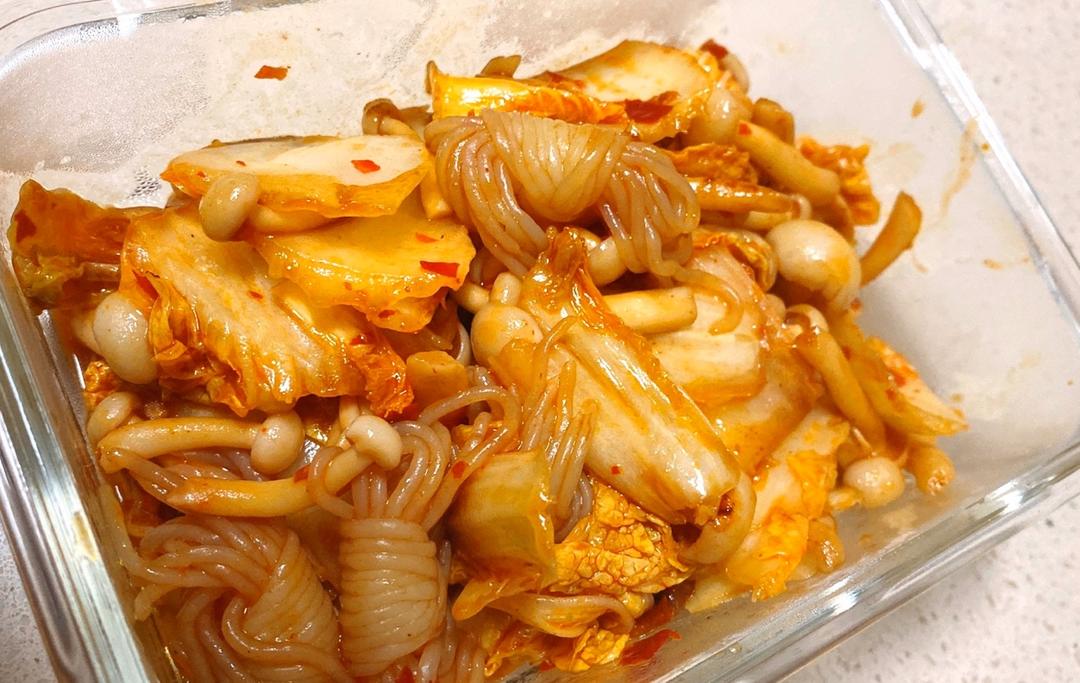 酸辣娃娃菜
