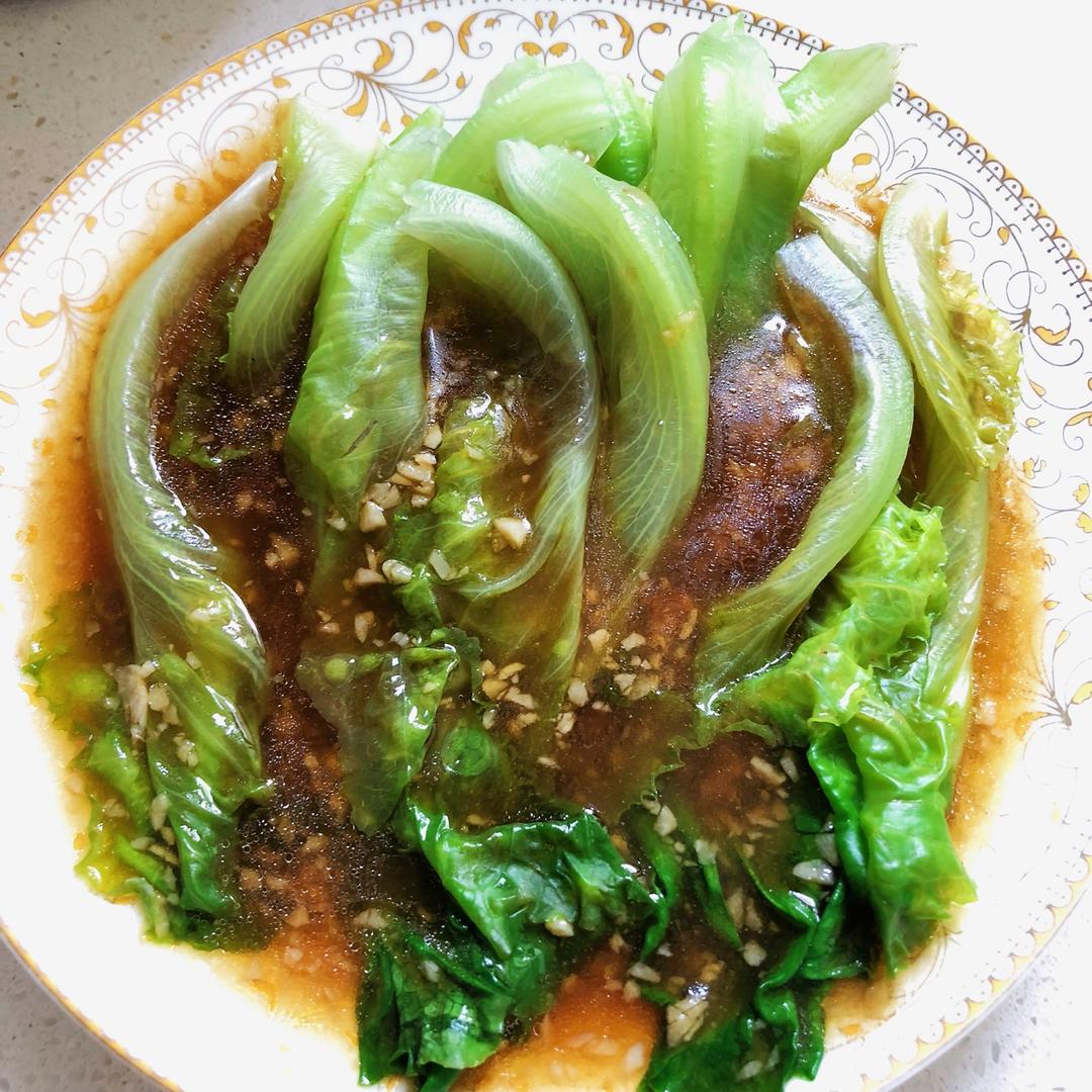 家常菜 蚝油生菜