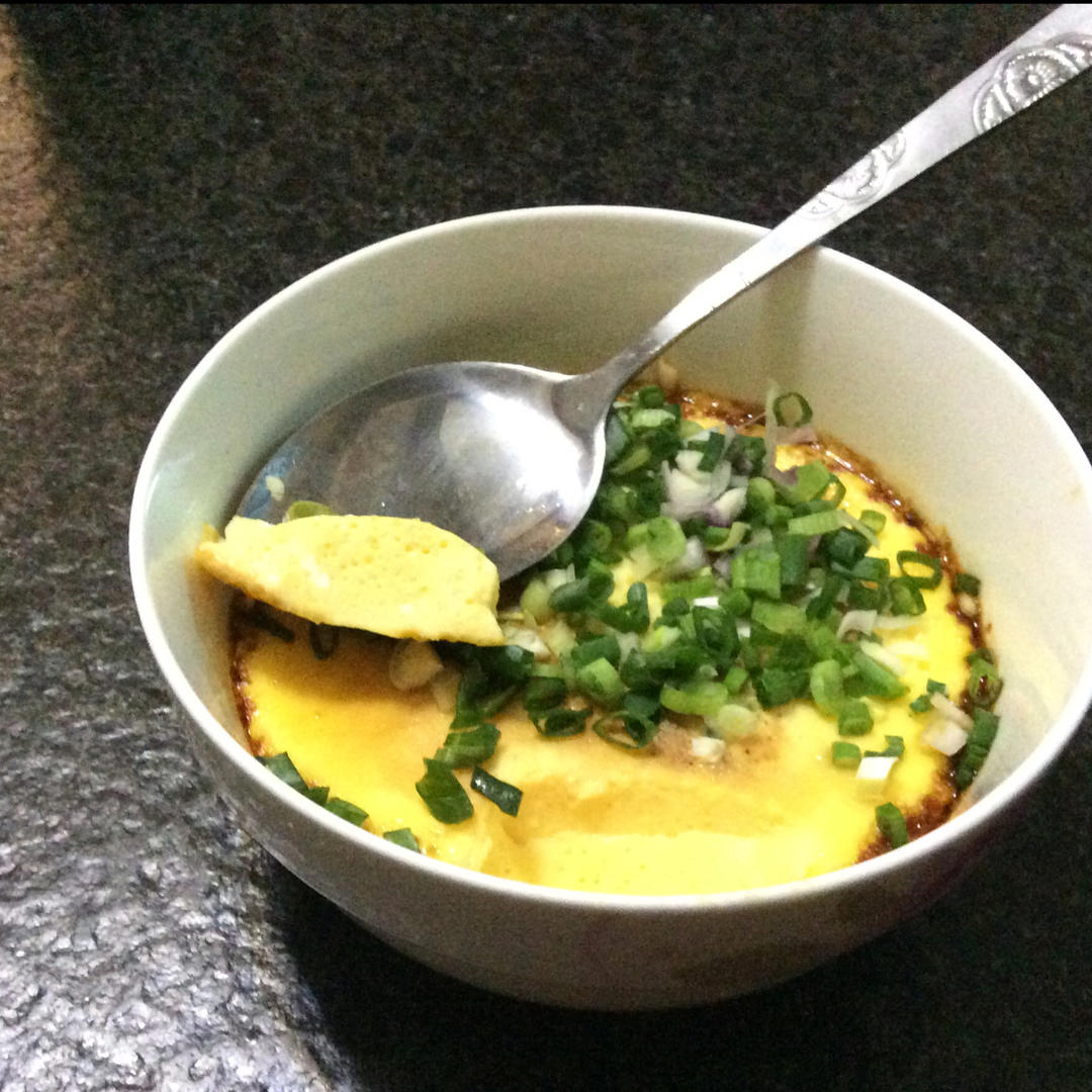 蒸蛋羹 Steamed Egg Pudding
