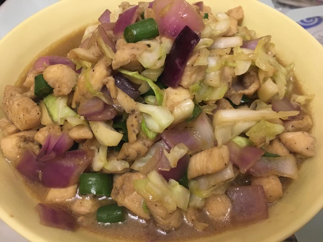 超嫩的小炒鸡胸肉