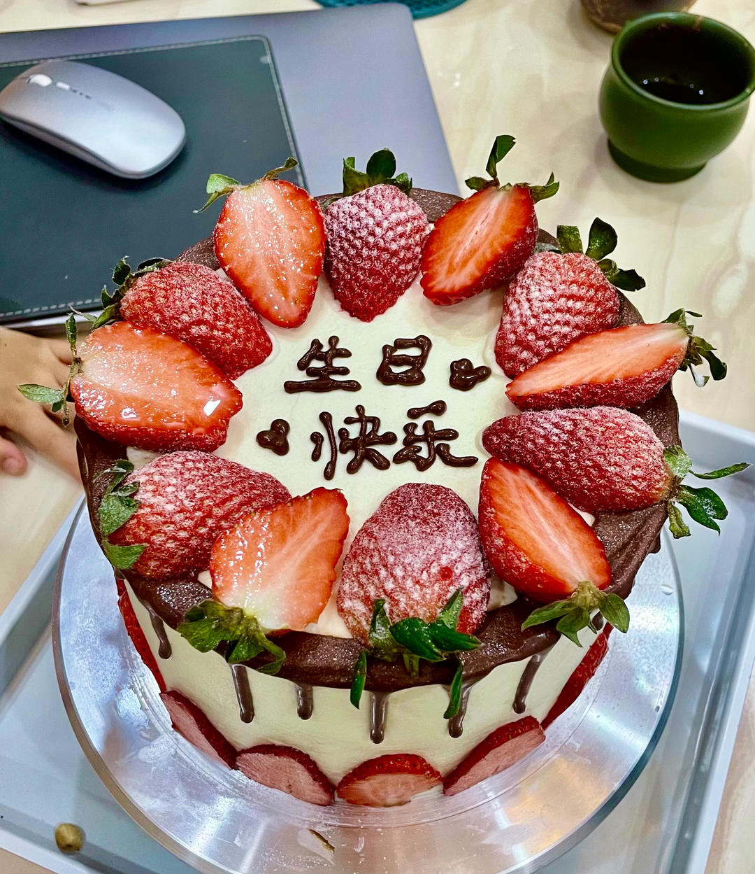 草莓生日奶油蛋糕（八寸）