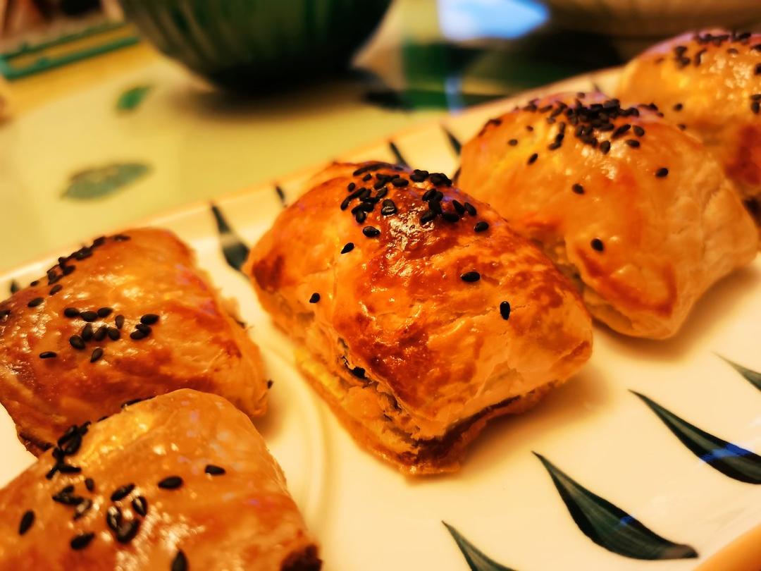 万能的手抓饼系列～紫薯酥