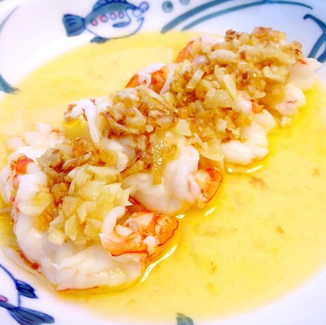 蒜蓉干蒸海虾的做法