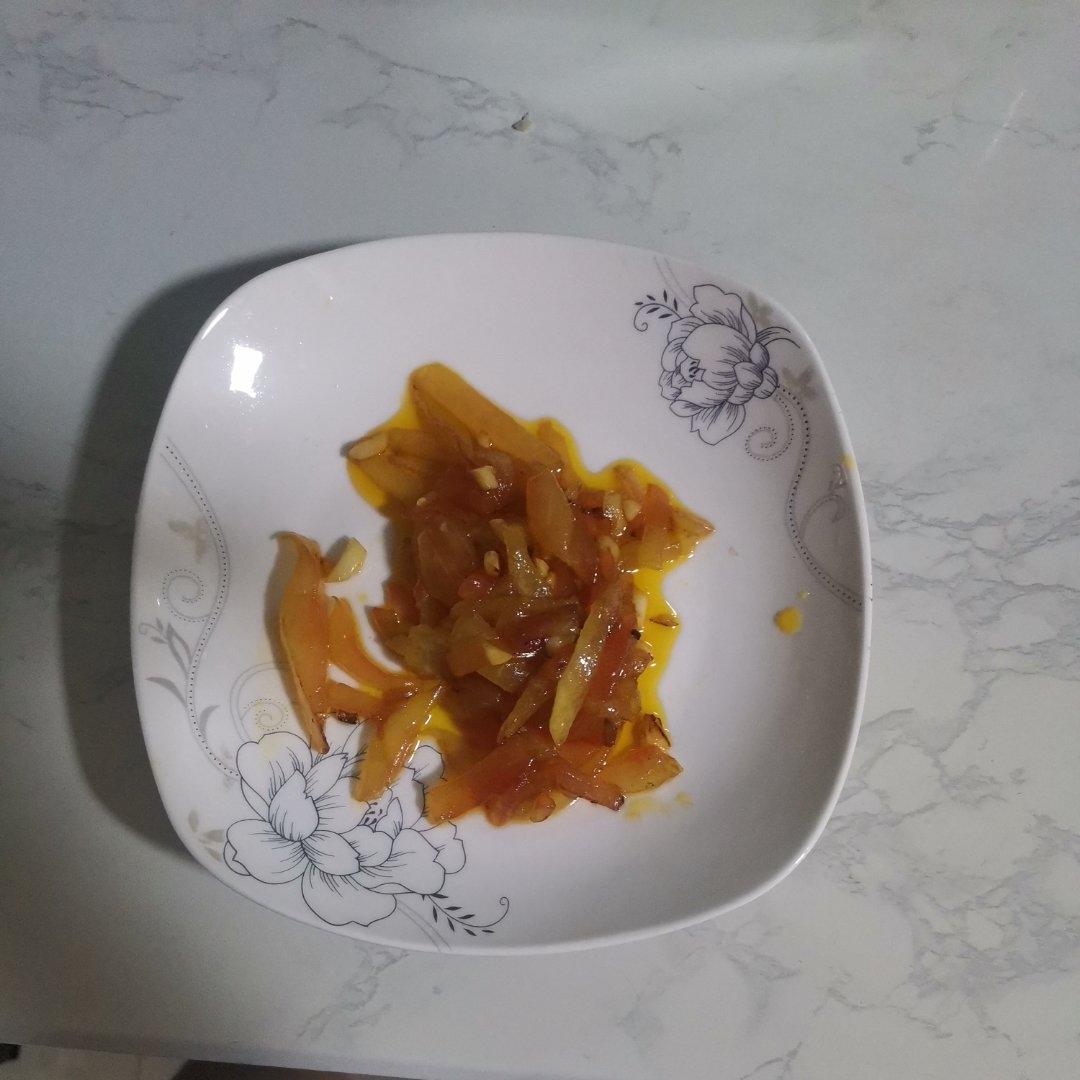 清炒西瓜皮