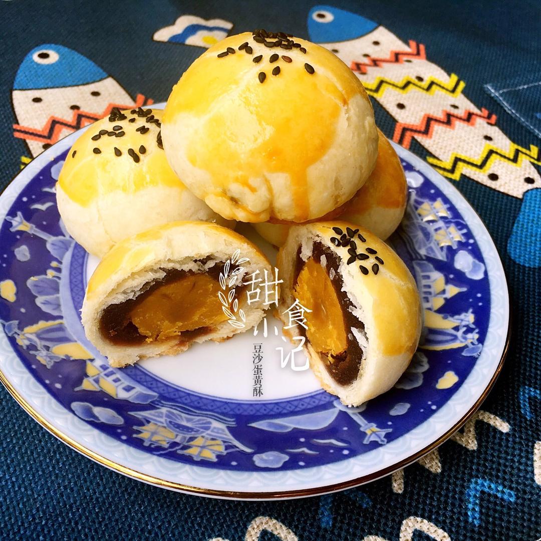 夏荷417做的不用揉出膜,不用醒面就能酥掉渣的中式酥皮点心
