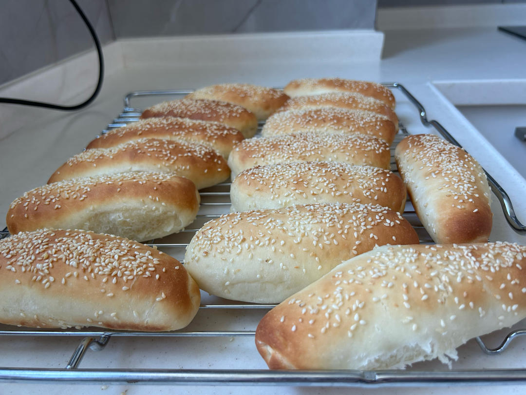 最正宗的美式热狗面包胚，媲美Costco