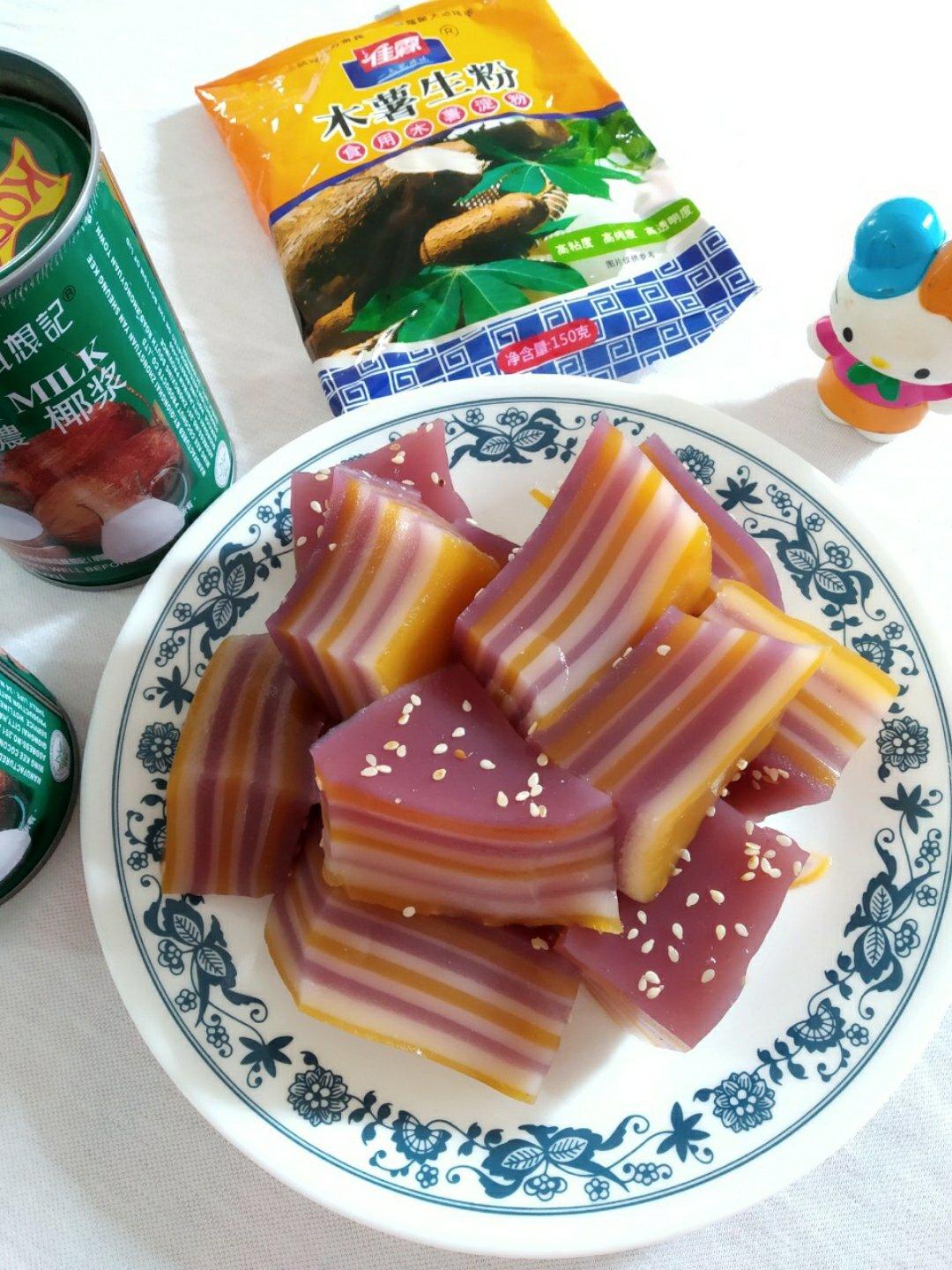 椰汁番薯千层糕