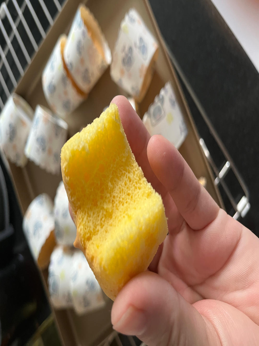 纸杯蛋糕 8寸戚风蛋糕的量