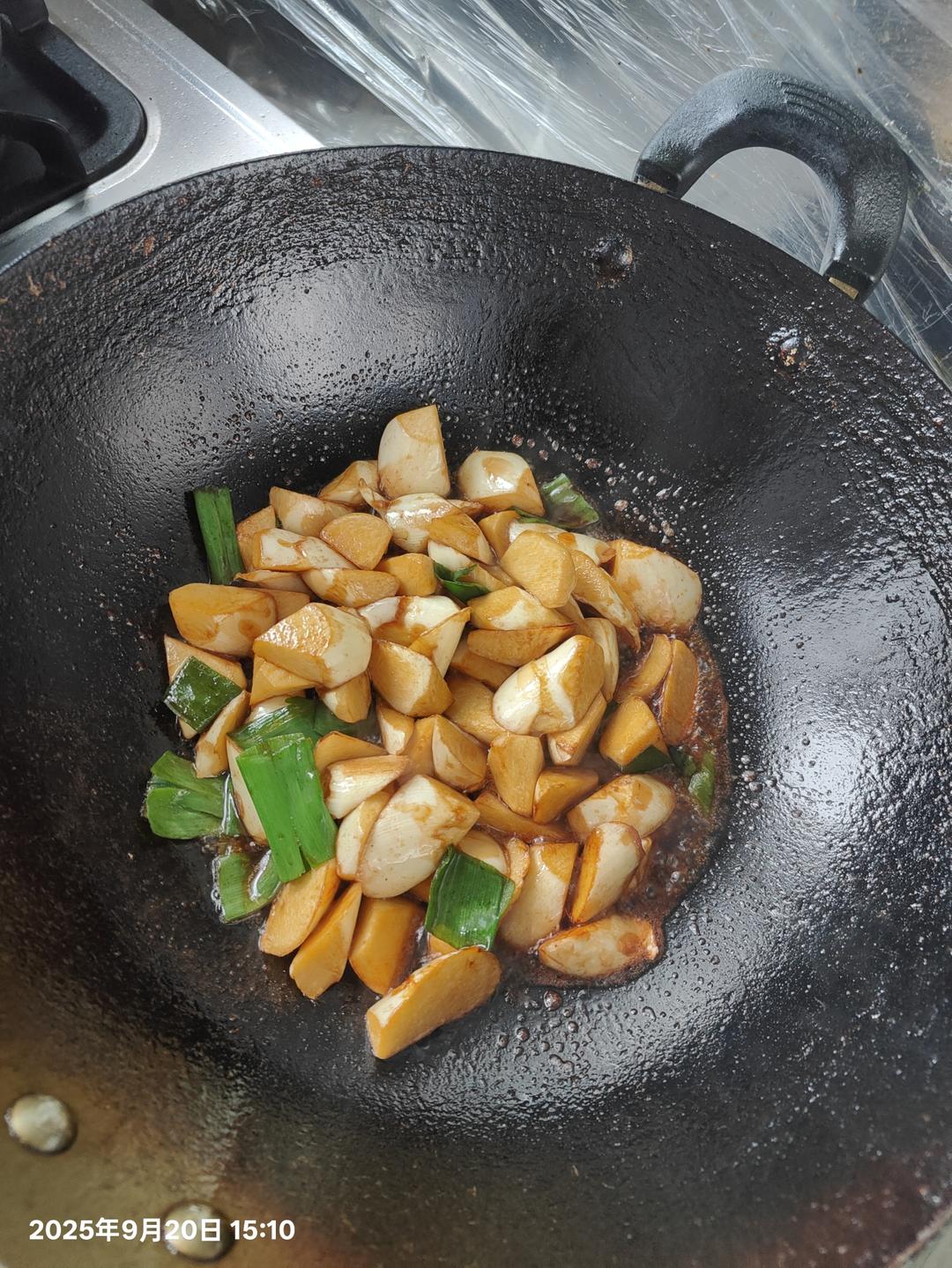 🔥10分钟完成一道不加水的红烧茭白