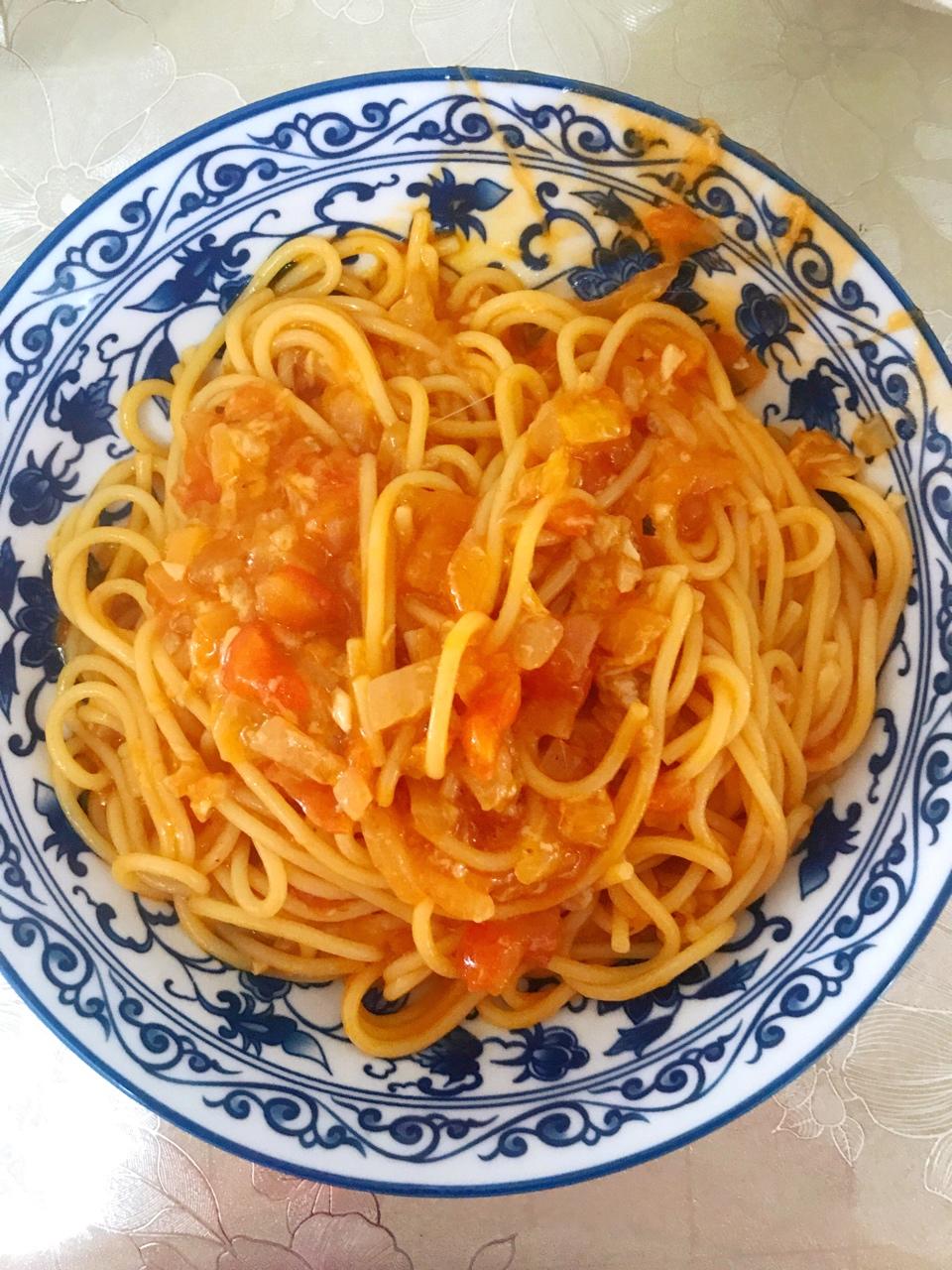 番茄肉酱意面