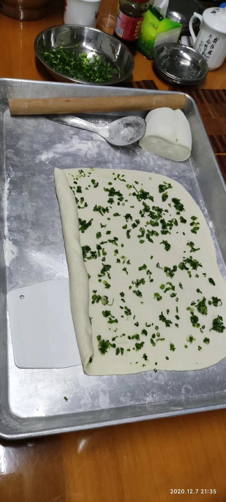 香葱花卷（香葱保持绿色诀窍）
