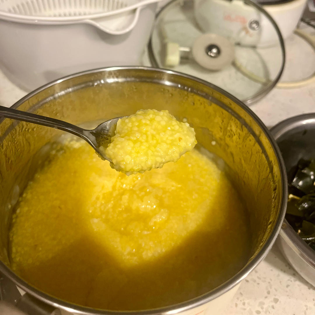 玉米碴粥