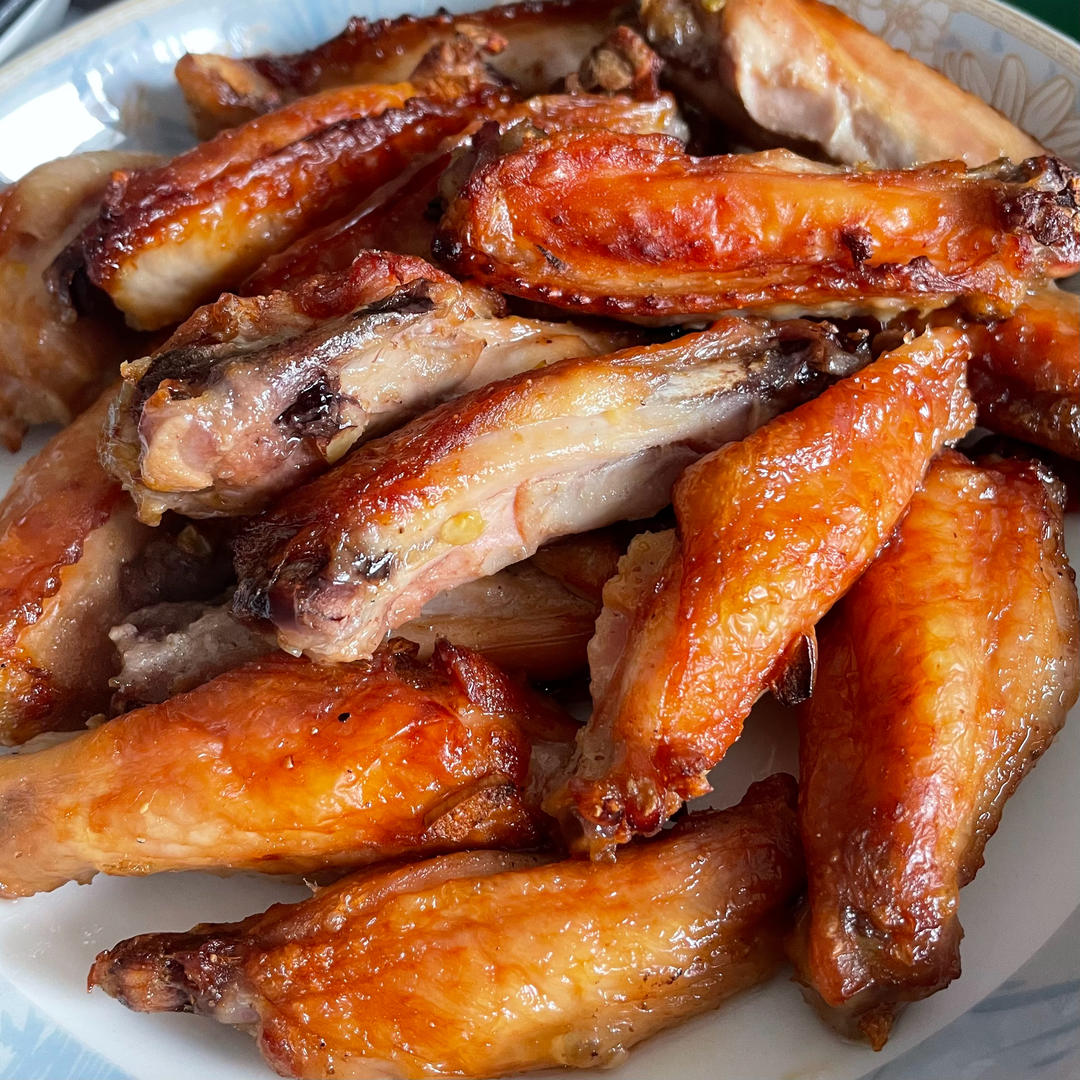 外焦里嫩的【香辣鸡翅】
